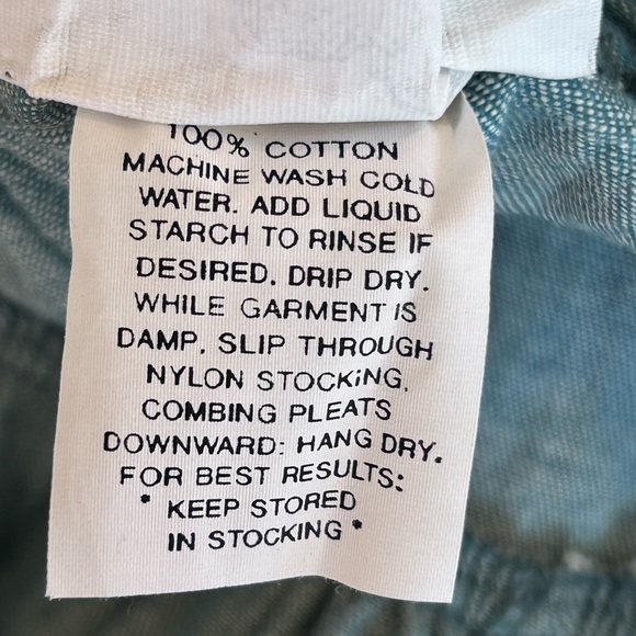 SPENCER CREATION Denim Studded Western Tiered Full Maxi Skirt Womens Size M/L - Picture 7 of 9